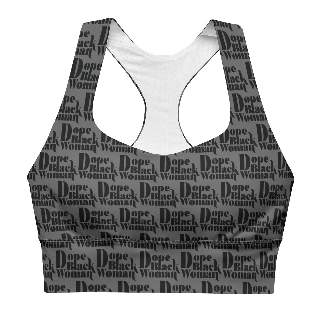 DBW Active Sports Bra Metallic Grey