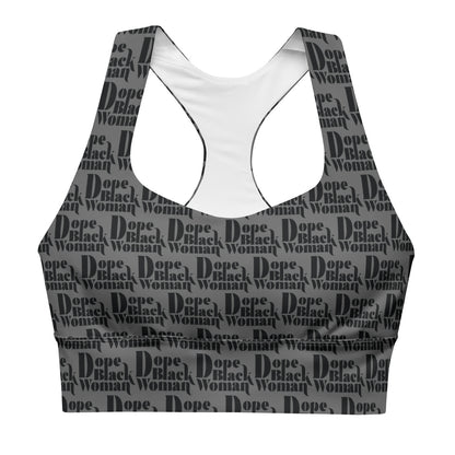 DBW Active Sports Bra Metallic Grey