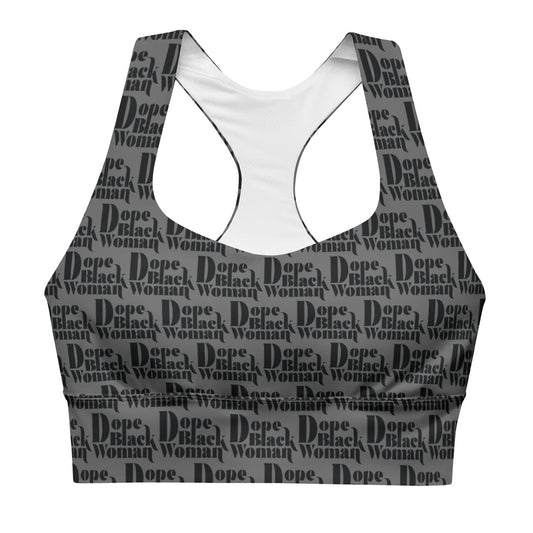 DBW Active Sports Bra Metallic Grey