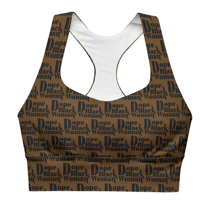 DBW Active Sports Bra Chocolate