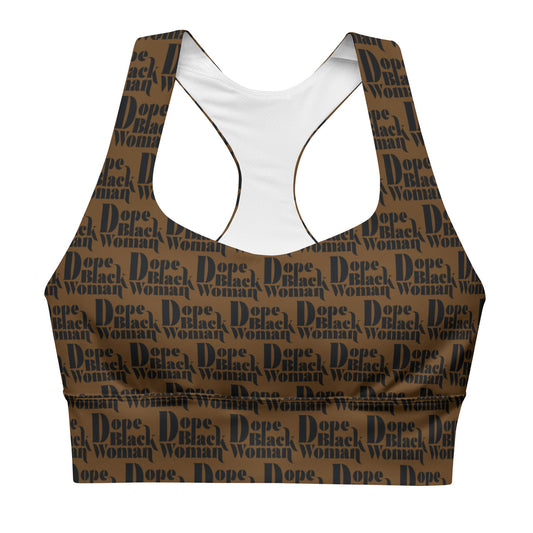 DBW Active Sports Bra Chocolate