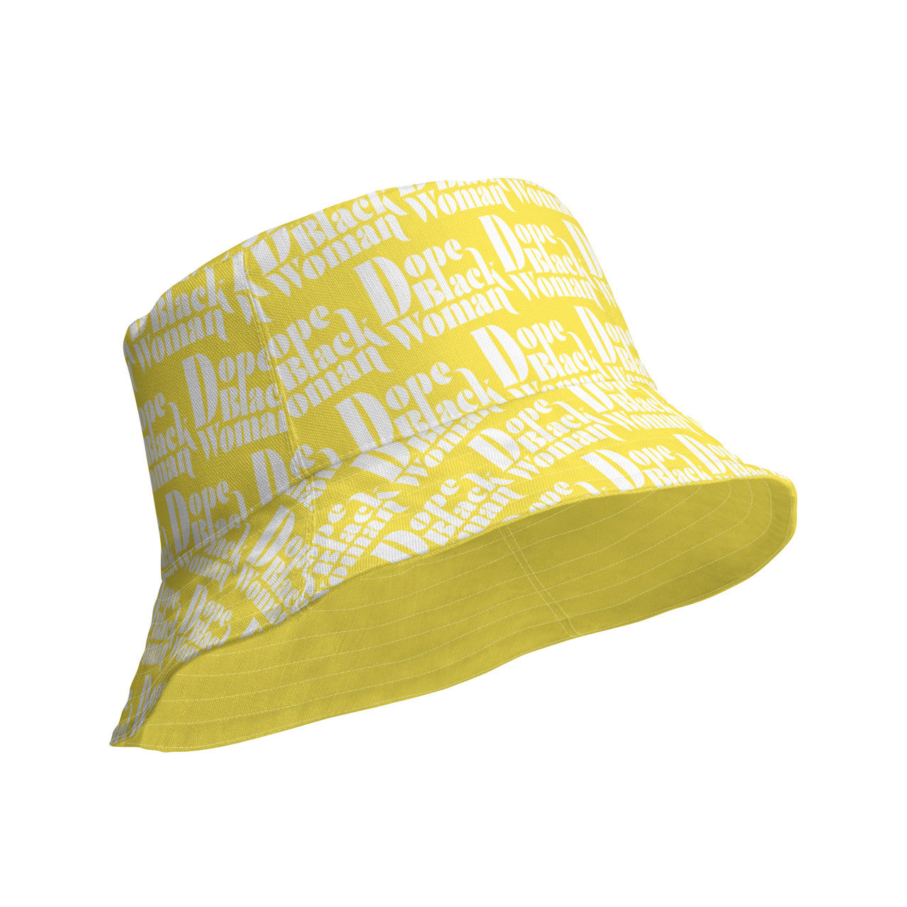 DBW Reversible Bucket Hat Lemon