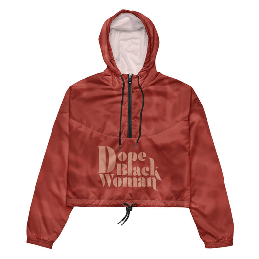 Red Cropped Windbreaker | Made For Us