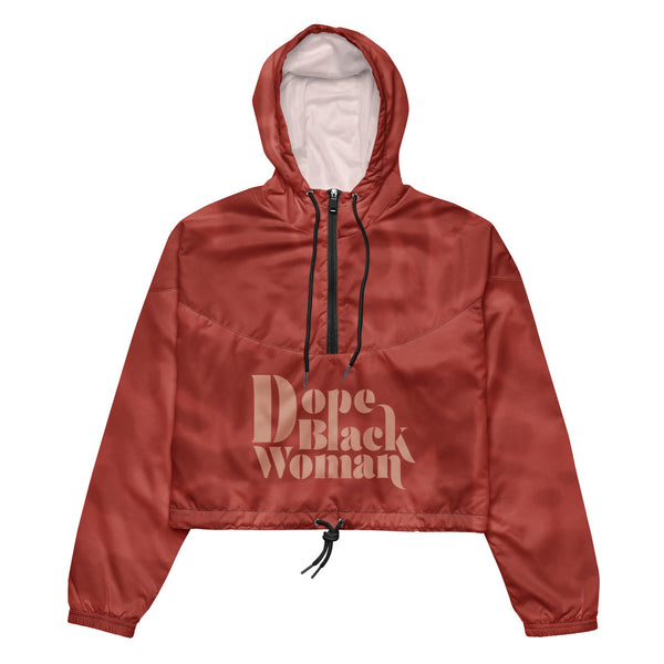DBW Cropped Windbreaker Red