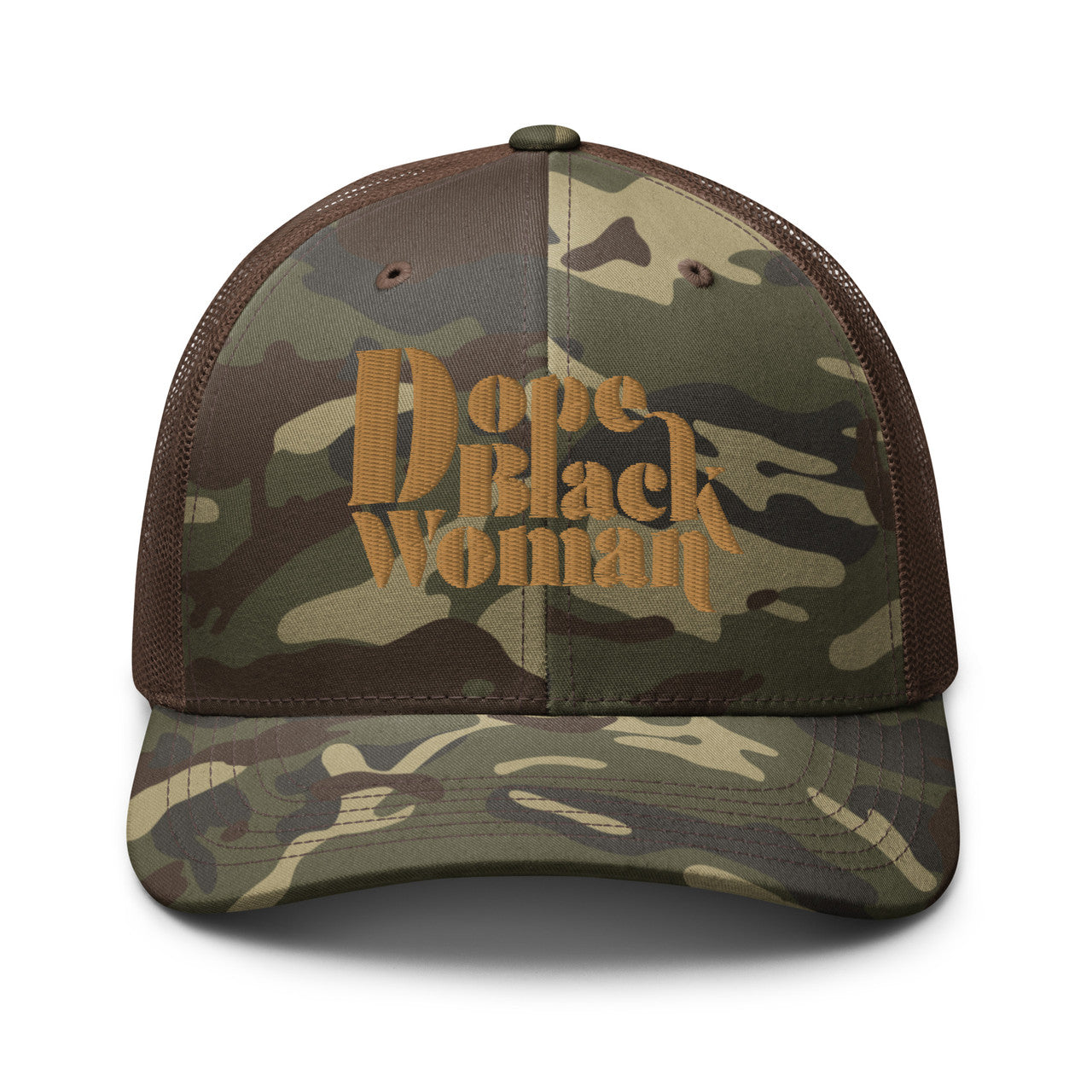 DBW Caia Camouflage Trucker Cap