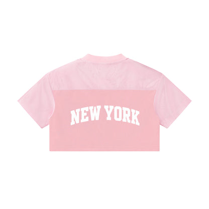 ORG Cropped V-Neck Jersey