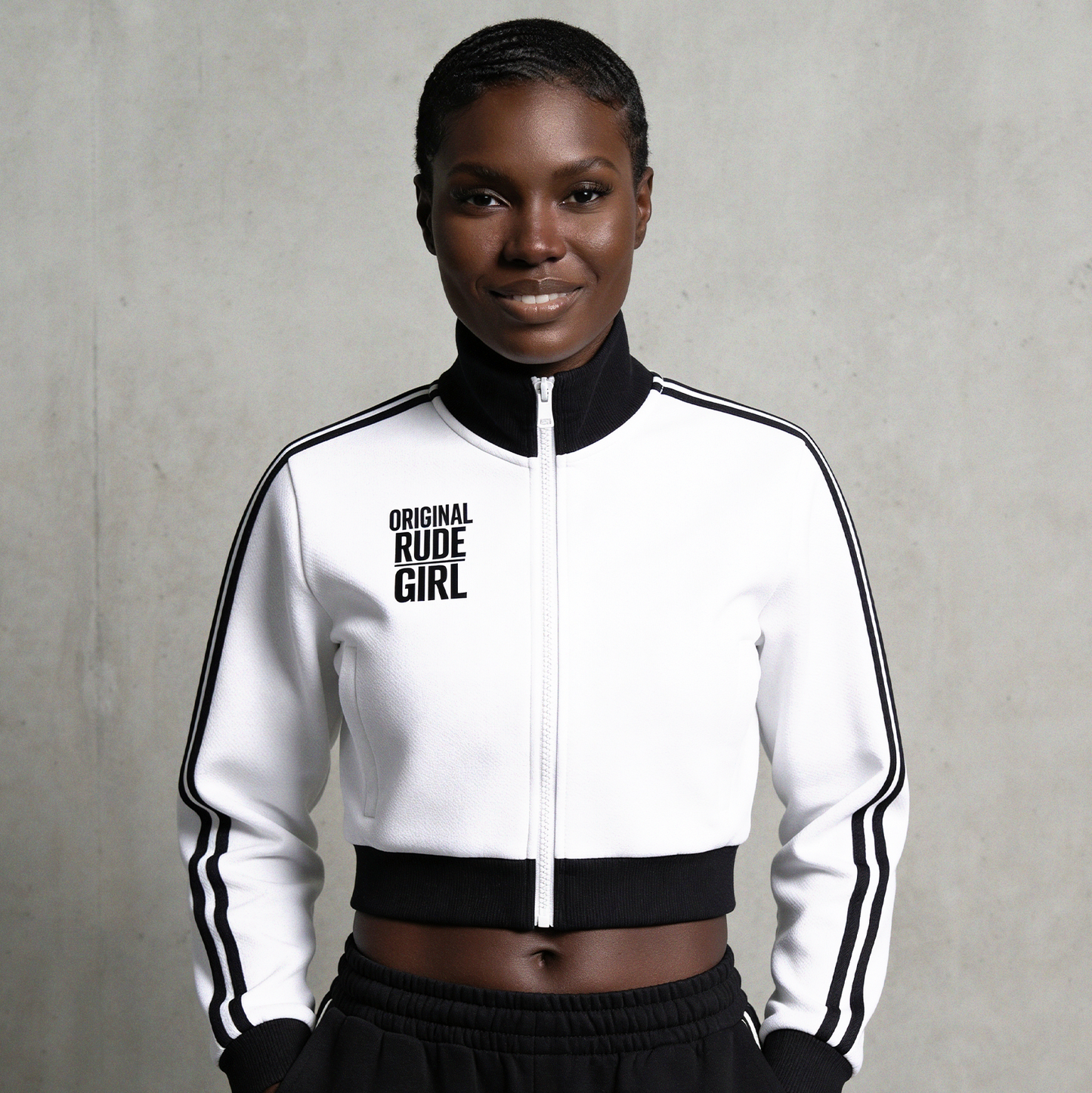 ORG Cropped Track Jacket